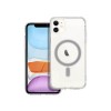 Husa Premium iPhone 11 cu Protectie Camera, Hybrid MagSafe, Transparent